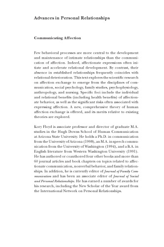 ﻿محبت ارتباطی: رفتار بین فردی و زمینه اجتماعی (پیشرفت در روابط شخصی)