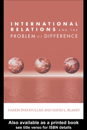 ﻿روابط بین الملل و مسئله تفاوت (افق جهانی)