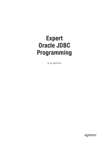 کارشناس Oracle JDBC برنامه نویسی: برنامه های کاربردی با عملکرد بالا با اوراکل 10g