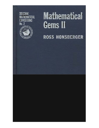 ﻿Mathematical Gems II (موضوعات ریاضی Dolciani شماره 2)