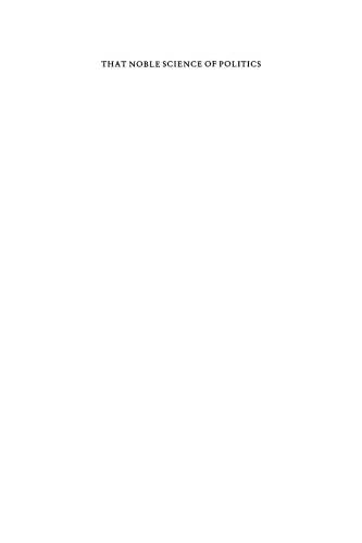 ﻿آن علم شریف سیاست: مطالعه ای در تاریخ فکری قرن نوزدهم