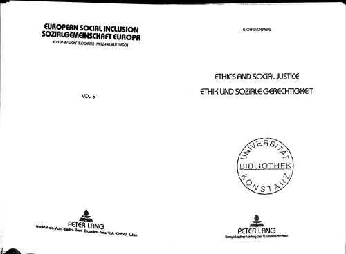 ﻿اخلاق و عدالت اجتماعی Ethik Und Soziale Gerechtigkeit