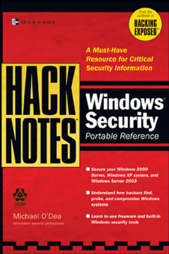 ﻿مرجع قابل حمل HackNotes Windows Security