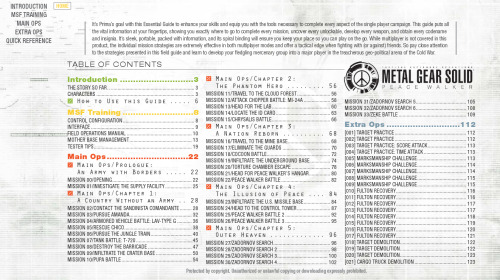﻿متال گیر سالید پیس واکر