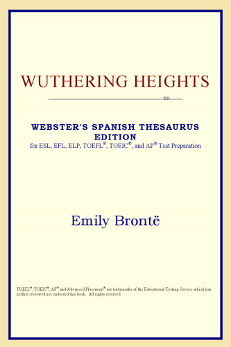 ﻿Wuthering Heights (نسخه واژه نامه اسپانیایی وبستر)