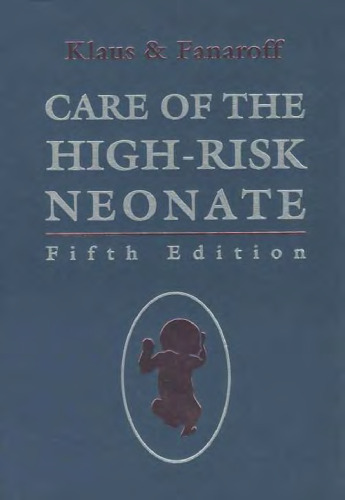 ﻿مراقبت از نوزاد پرخطر، ویرایش پنجم