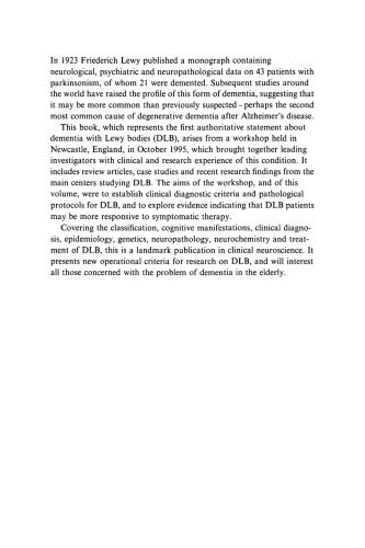 ﻿دمانس با اجسام لوی: مسائل بالینی، پاتولوژیک و درمانی