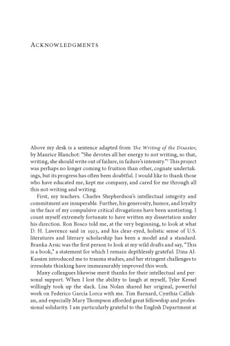 ﻿نه حتی گذشته: نژاد، آسیب تاریخی، و سوبژکتیویته در فاکنر، لارسن، و ون وختن (ابتکار ادبیات آمریکایی)