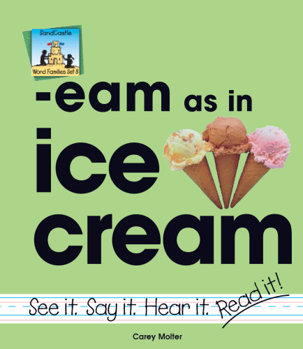 ﻿Eam As in Ice Cream (Word Families Set 8)