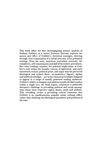 ﻿ویلیام کبت: سیاست سبک