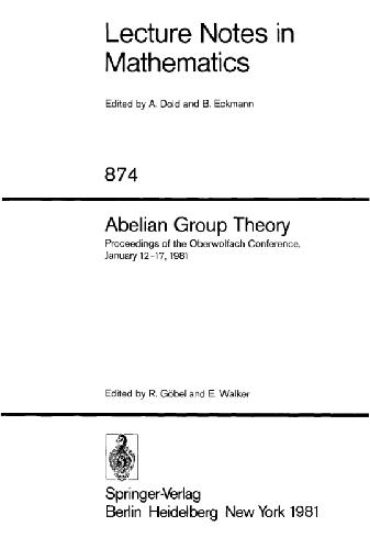 تئوری گروه Abelian
