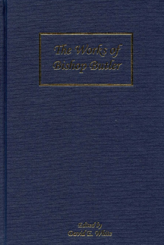 ﻿آثار اسقف باتلر (مطالعات روچستر در فلسفه)