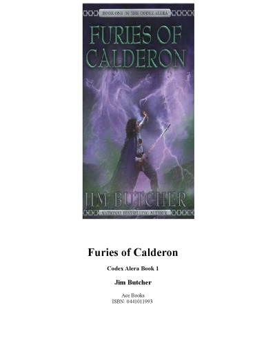 ﻿Furies of Calderon (Codex Alera, Book 1)