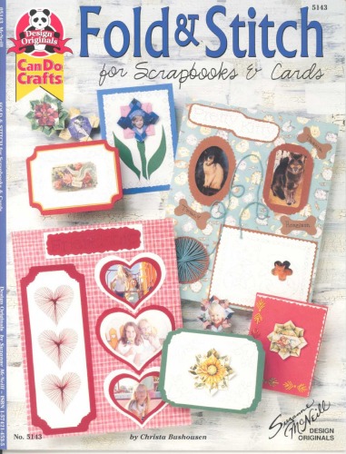 ﻿تا کردن و بخیه زدن: برای دفترچه و کارت (Can Do crafts Vol 5143)