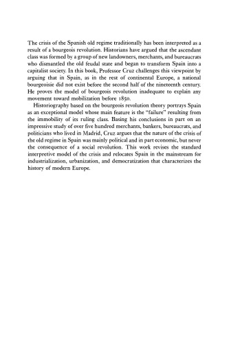 ﻿آقایان، بورژواها و انقلابیون: تغییرات سیاسی و تداوم فرهنگی در میان گروه های مسلط اسپانیایی، 1750-1850