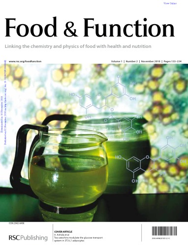 ﻿Food & Function، جلد 01، شماره 02، نوامبر 2010