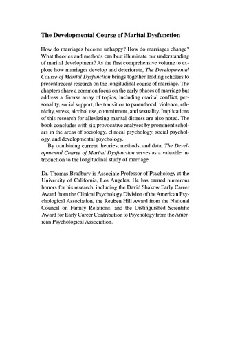 ﻿سیر تکاملی اختلال عملکرد زناشویی