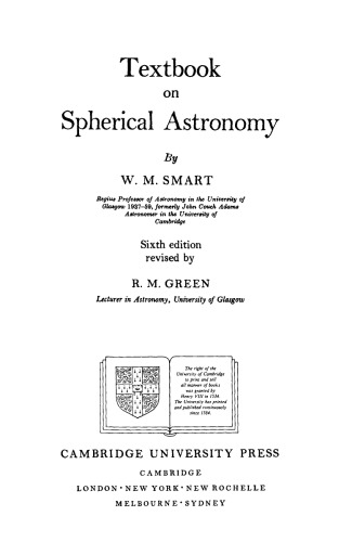 ﻿کتاب درسی نجوم کروی