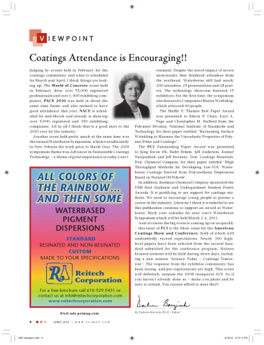 ﻿صنعت رنگ و پوشش 2010,04