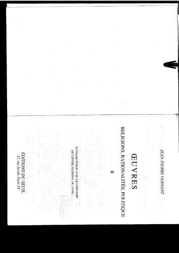 ﻿مجموعه آثار در 2 جلد (نسخه فرانسوی) جلد دوم