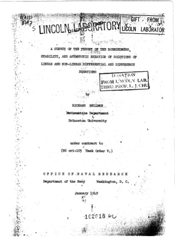 بررسی محدودیت ، ثبات ، رفتار بدون علامت دیفرانسیل و تفاوت عقب