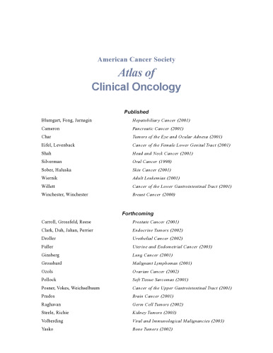 ﻿سرطان سر و گردن (Acs Atlas of Clinical Oncology)