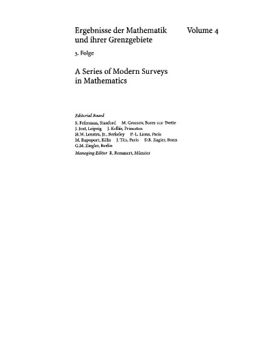 ﻿سطوح پیچیده فشرده (Ergebnisse der Mathematik und ihrer Grenzgebiete. 3. Folge A Series of Modern Surveys in Mathematics)