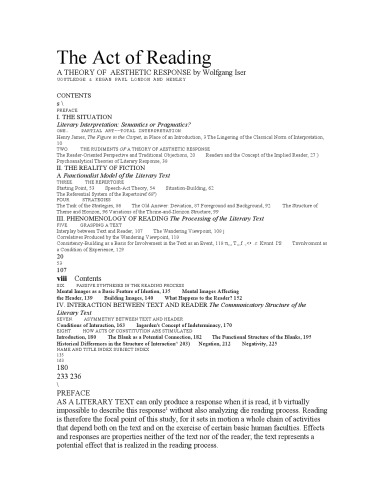 ﻿عمل خواندن: تئوری پاسخ زیبایی شناختی