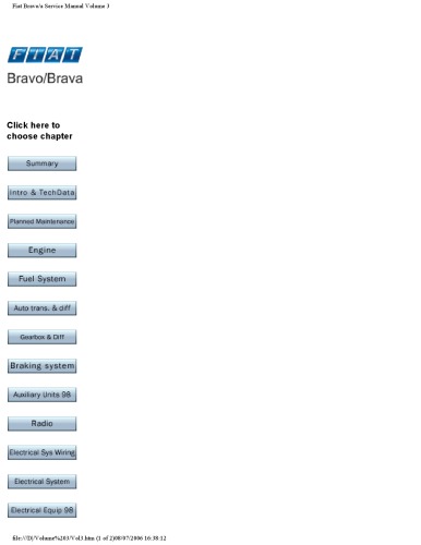 ﻿راهنمای سرویس Fiat Bravo-Brava
