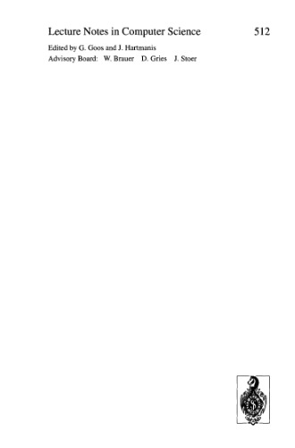 ﻿کنفرانس اروپایی ECOOP'91 در مورد برنامه ریزی شی گرا: ژنو، سوئیس، 15 تا 19 ژوئیه، 1991 مجموعه مقالات