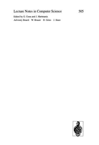 ﻿Parle '91 Parallel Architectures and Languages ​​اروپا: جلد اول: معماری و الگوریتم های موازی آیندهوون، هلند، 10–13 ژوئن 1991 مجموعه مقالات