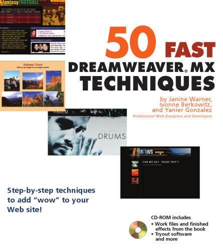 50 تکنیک سریع Dreamweaver MX