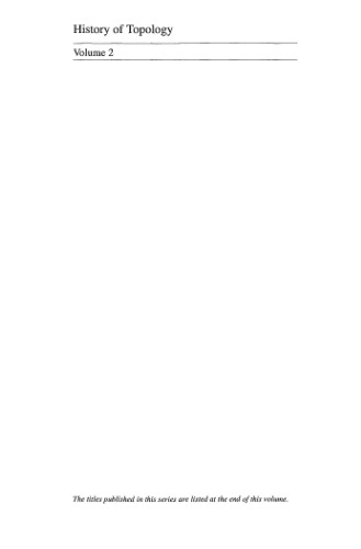 ﻿راهنمای تاریخچه توپولوژی عمومی،