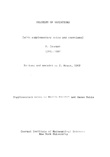 ﻿حساب تغییرات: با یادداشت ها و تمرین های تکمیلی