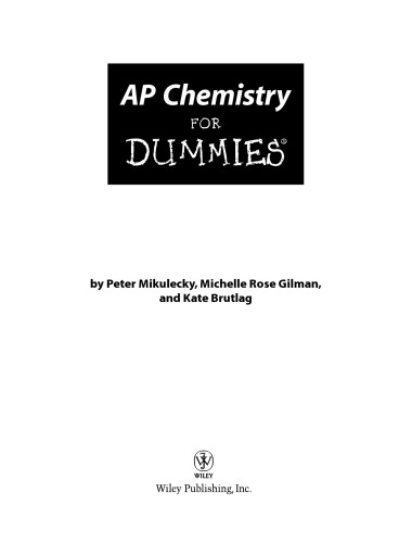 ﻿AP Chemistry برای Dummies