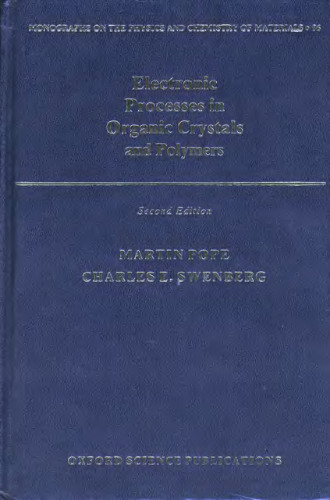 ﻿فرآیندهای الکترونیکی در بلورها و پلیمرهای آلی