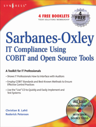 ﻿سازگاری Sarbanes-Oxley با استفاده از COBIT و ابزارهای منبع باز