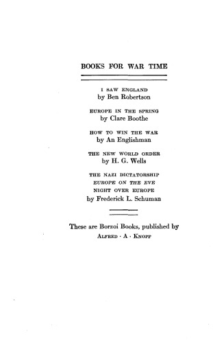 ﻿خاطرات برلین - مجله یک خبرنگار خارجی -1934-1941
