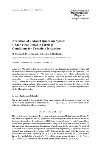 ﻿ارتباطات در فیزیک ریاضی - جلد 221