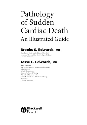 ﻿آسیب شناسی مرگ ناگهانی قلبی: راهنمای مصور