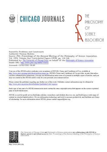 ﻿مشکلات و محدودیت های علمی