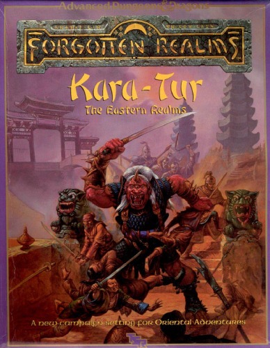 ﻿Kara-Tur: The Eastern Realms (AD&D Forgotten Realms Oriental Adventures) مجموعه جعبه