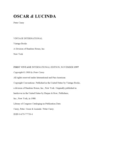 ﻿اسکار و لوسیندا