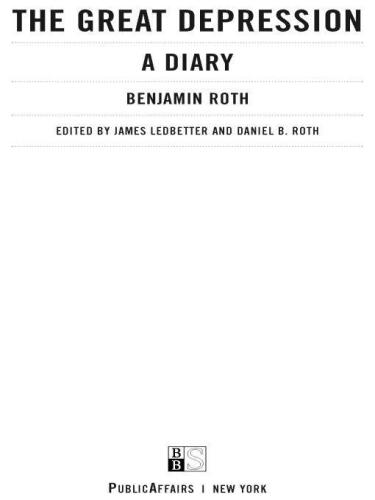 ﻿رکود بزرگ: یک دفتر خاطرات