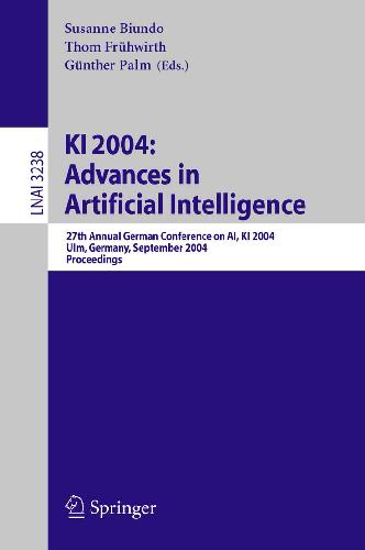 KI 2004: پیشرفت در هوش مصنوعی: بیست و هفتمین کنفرانس سالانه آلمان در AI ، KI 2004 ، اولم ، آلمان ، 20 تا 24 سپتامبر 2004 ، مجموعه مقالات