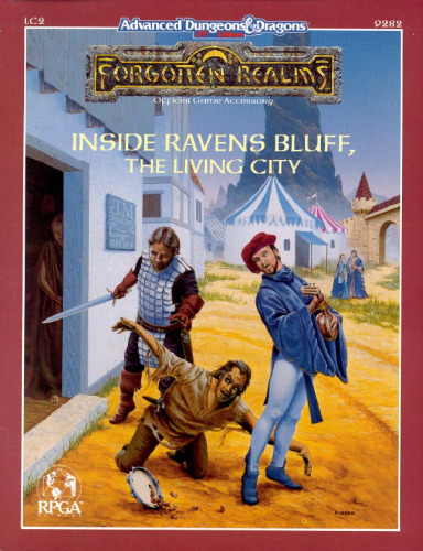 ﻿Advanced Dungeons & Dragons Forgotten Realms: Inside Ravens Bluff، The Living City، (LC2) نسخه 2
