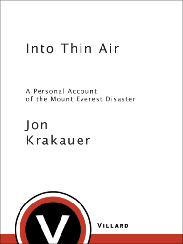 ﻿Into Thin Air (Turtleback School & Library Binding Edition)