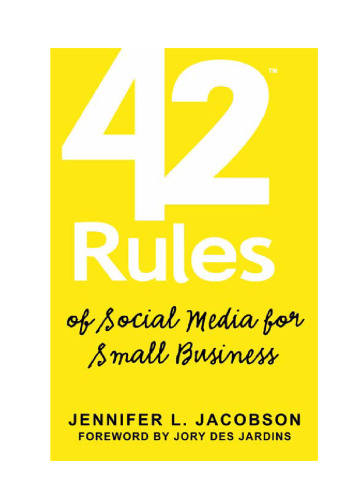 ﻿42 قانون رسانه های اجتماعی برای مشاغل کوچک: یک راهنمای بقا مدرن که به سوال 