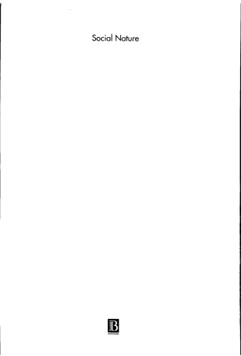 ﻿ماهیت اجتماعی: نظریه، عمل و سیاست