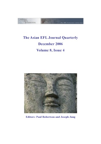 ﻿فصلنامه The Asian EFL Journal, دسامبر 2006، جلد 8، شماره 4